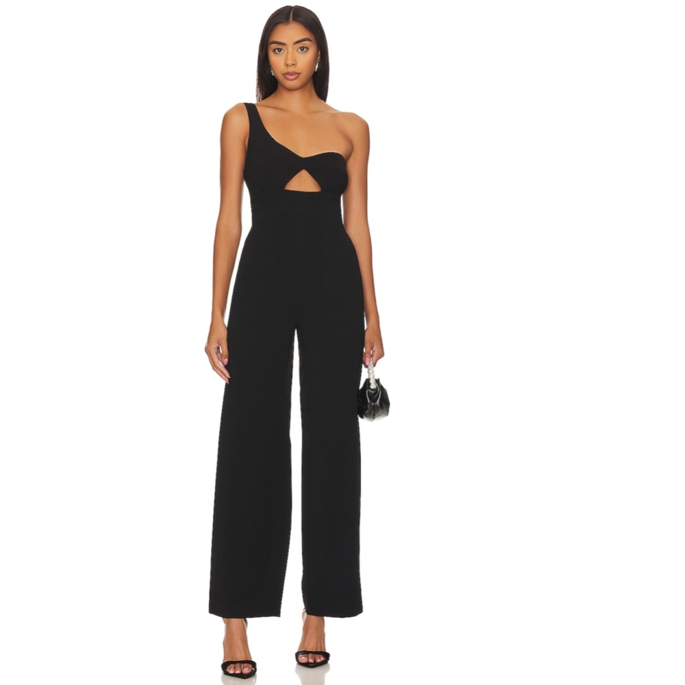 Bardot Elegant Black Cut-Out Jumpsuit - Picture 12 of 14